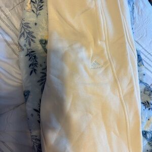 Adidas Cream ALL SZN Joggers cuffed